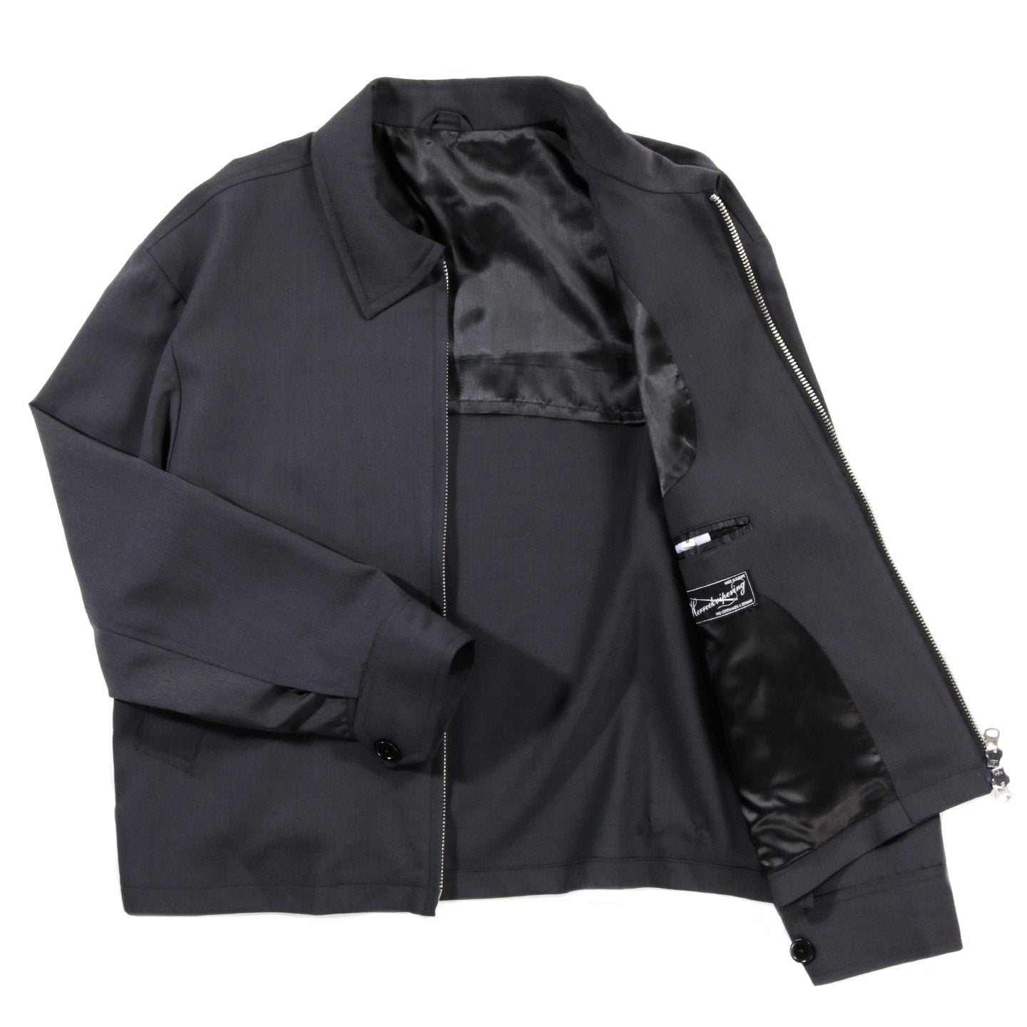 MFPEN MAIL JACKET ANTHRACITE WOOL