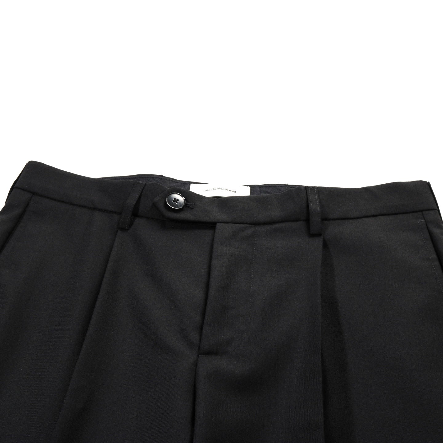 MFPEN FORMAL TROUSERS BLACK TROPICAL WOOL