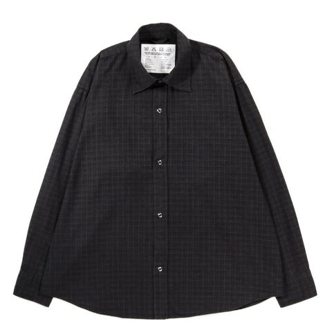 MFPEN GAMBLER SHIRT DARK OVERDYE CHECK