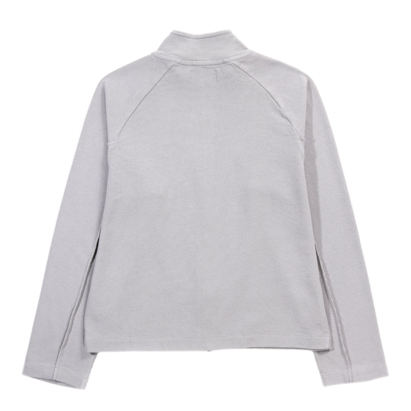 MFPEN LEISURE ZIP UP MINERAL GREY NEEDLE JUMP