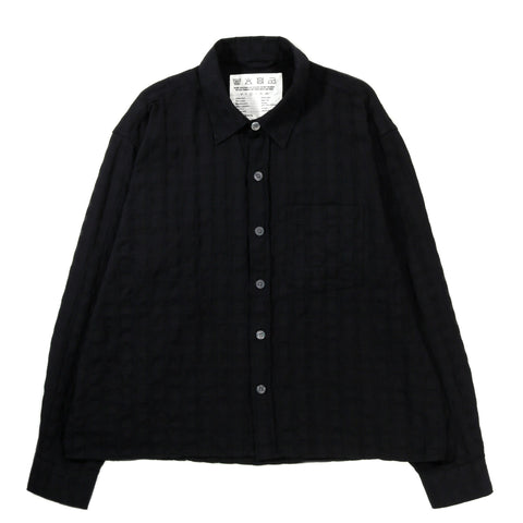 MFPEN PRIORITY SHIRT BLACK CHECK