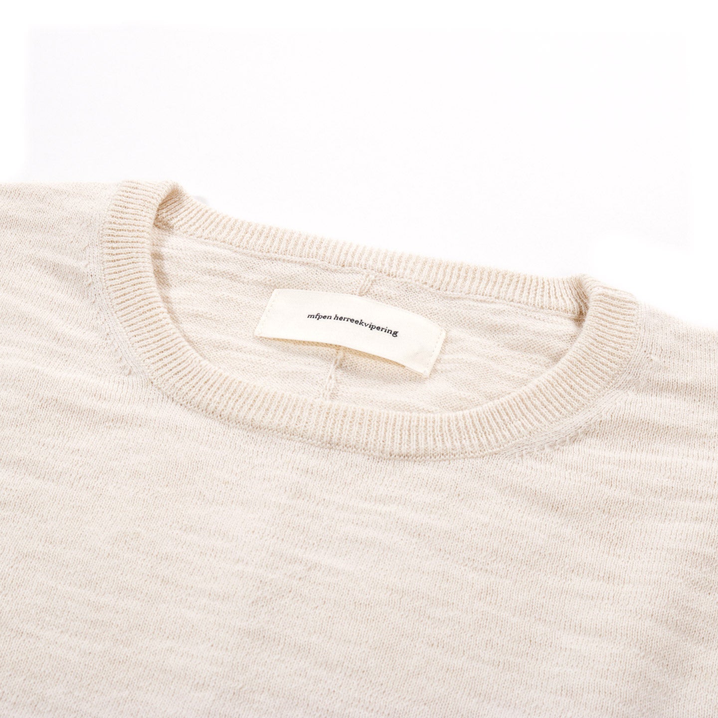 MFPEN COMPANION JUMPER OFF WHITE