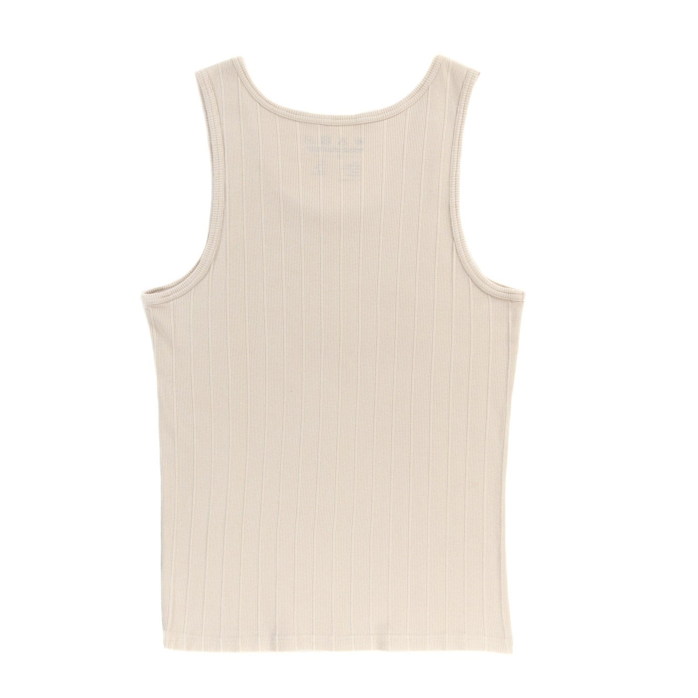 MFPEN RIB TANK TOP ECRU