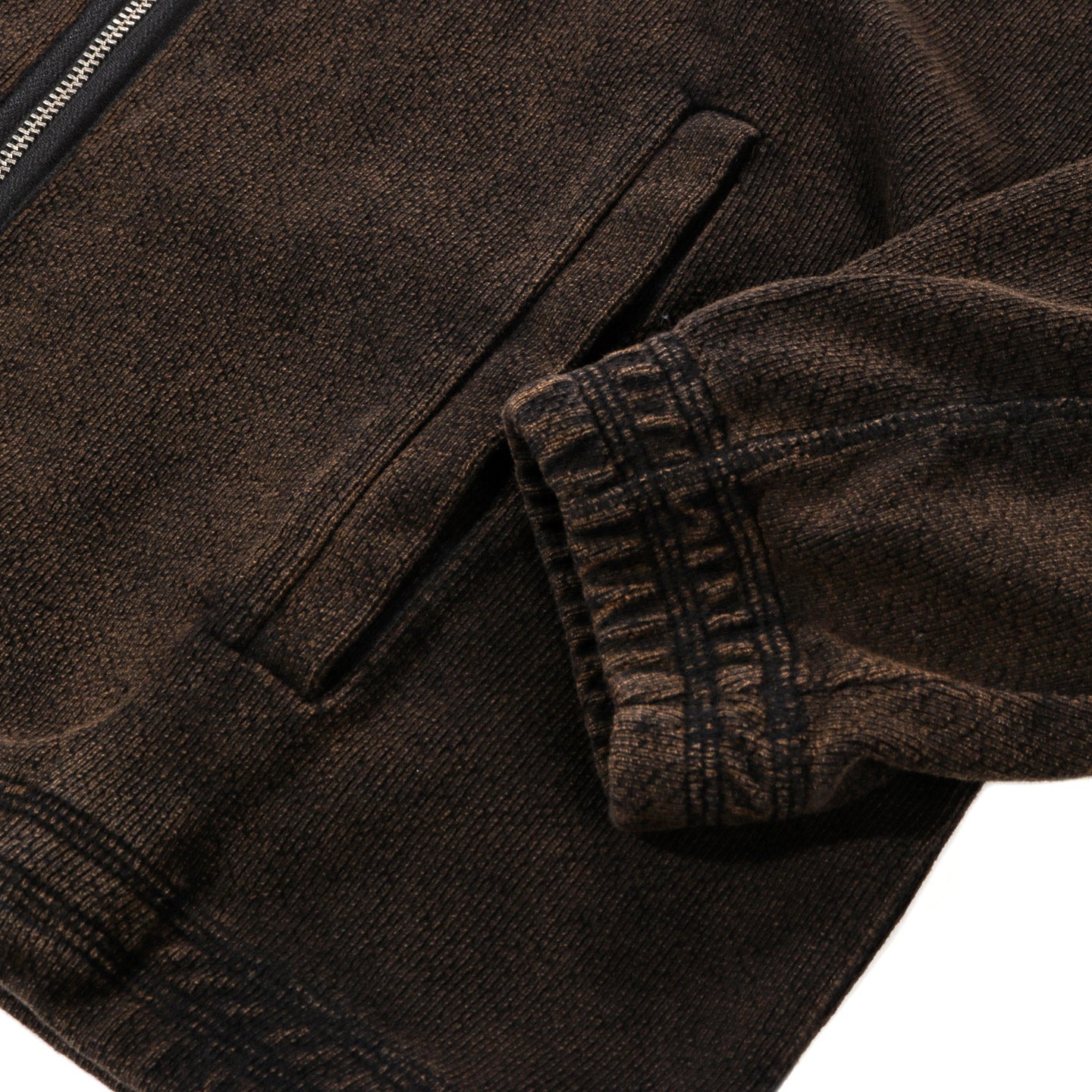 MFPEN COVET FULL ZIP BURNED BLACK