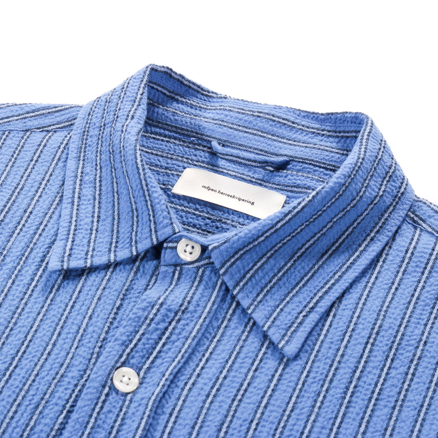 MFPEN VACATION SHIRT TEXTURED BUSINESS STRIPE