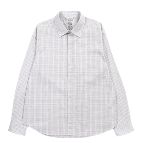 MFPEN GENEROUS SHIRT WHITE CONNECTION CHECK