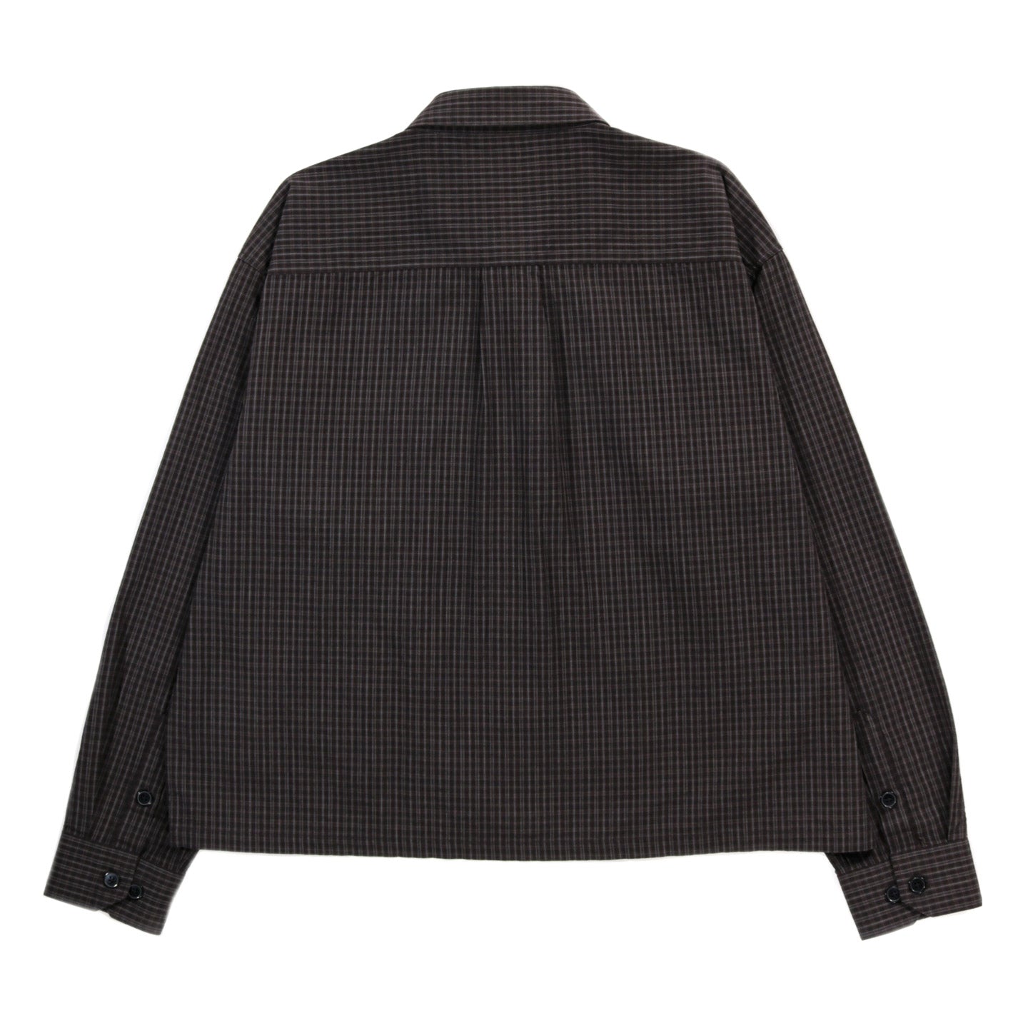 MFPEN PRIORITY SHIRT DARK LINEN CHECK
