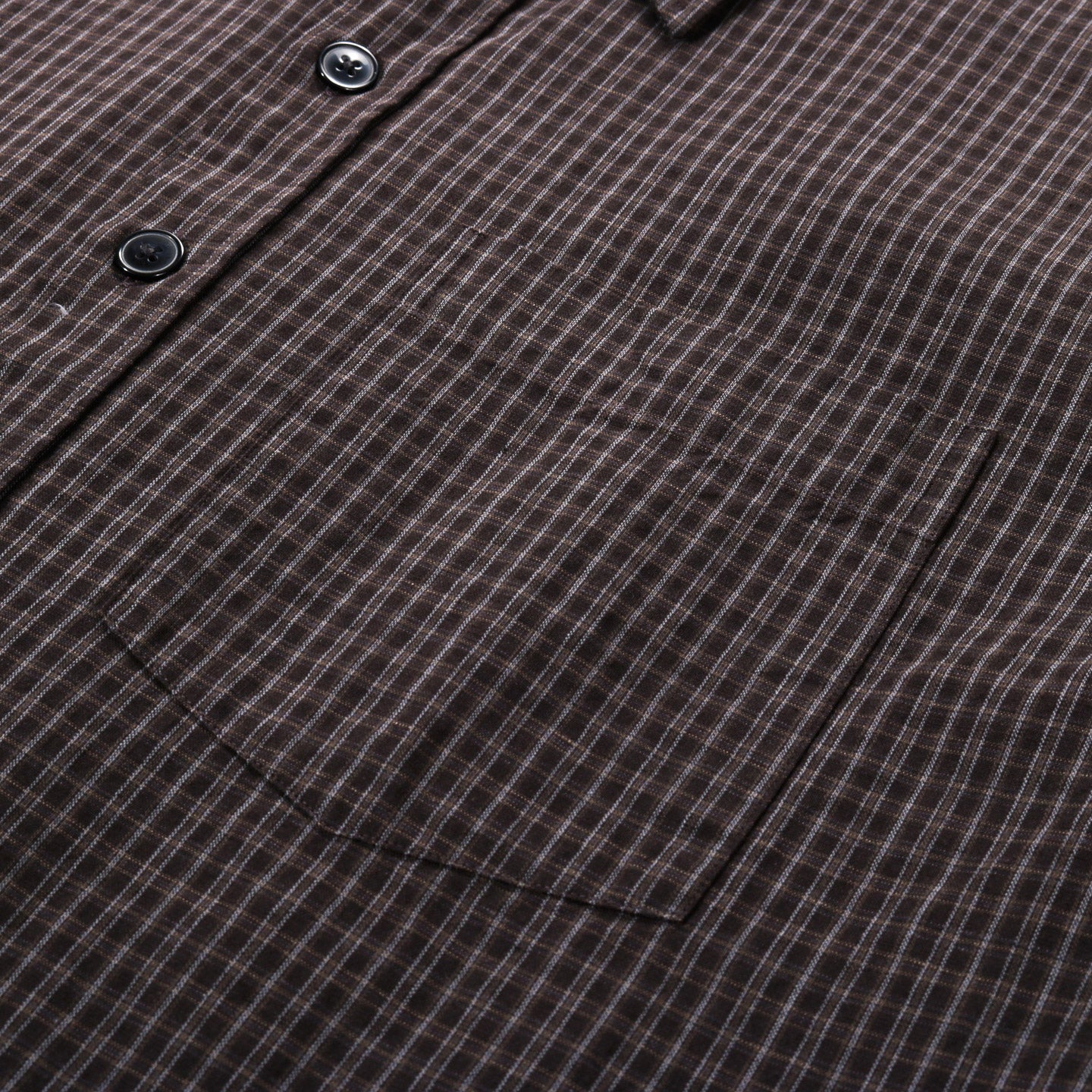 MFPEN PRIORITY SHIRT DARK LINEN CHECK