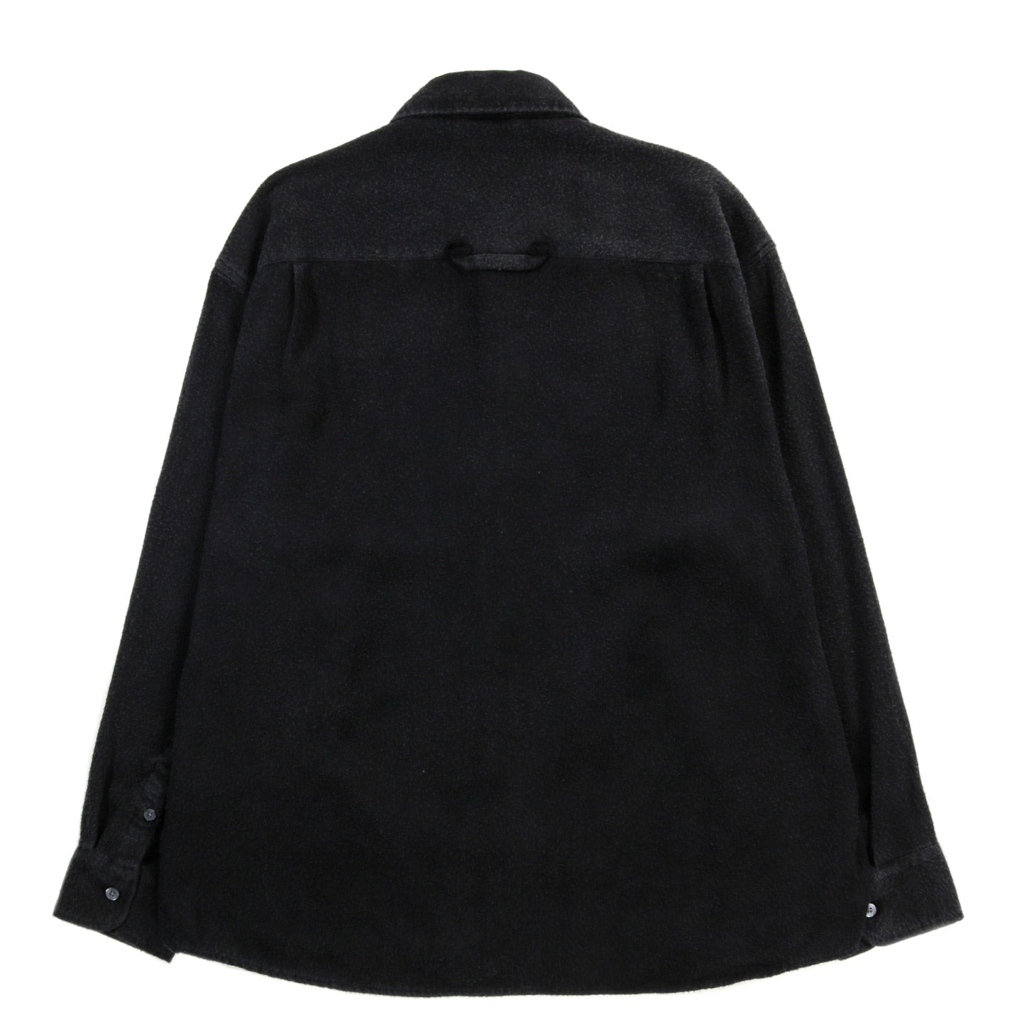 MFPEN GAMBLER SHIRT BLACK FUZZ TENCEL