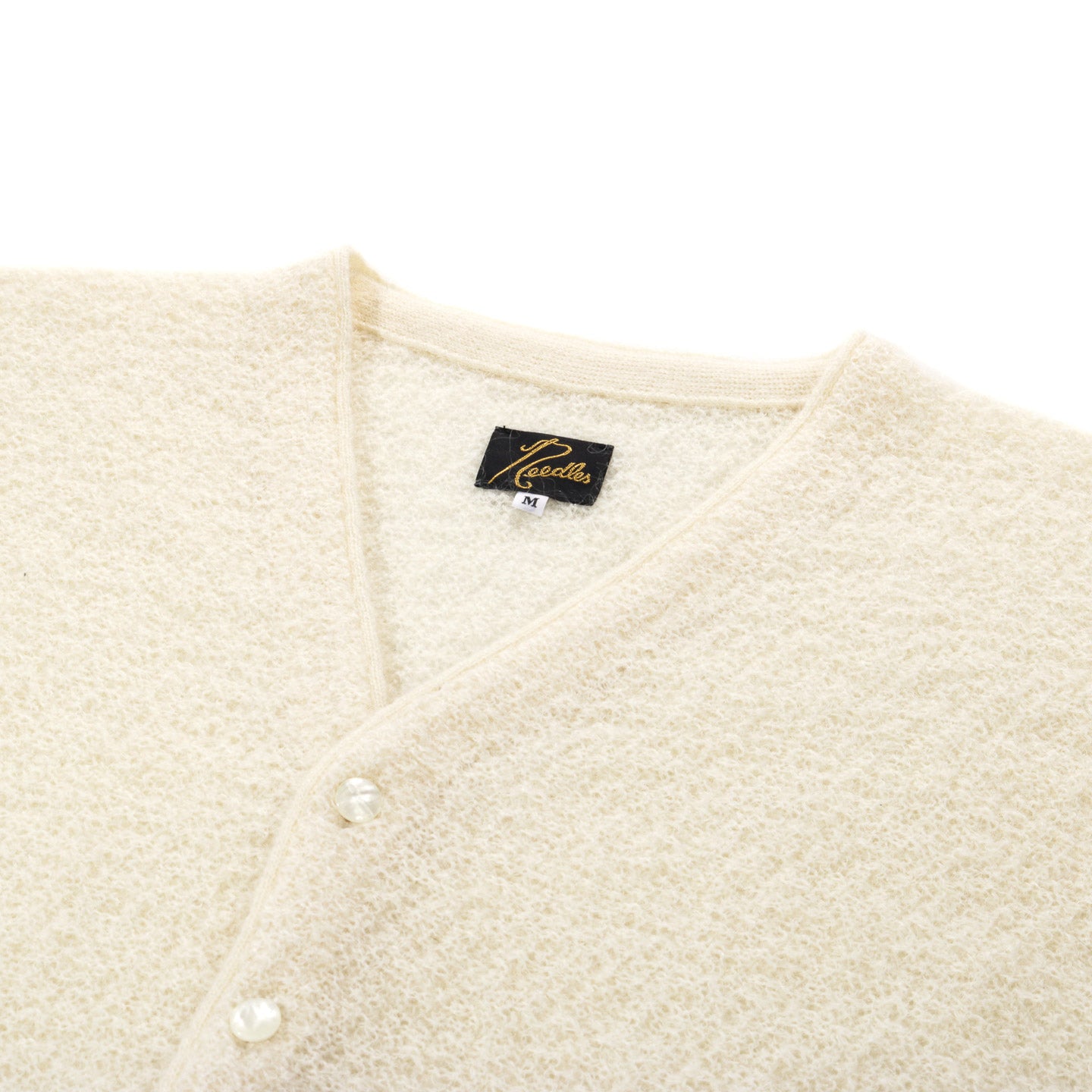 NEEDLES DOLMAN SWEATER CREPE WEAVE IVORY
