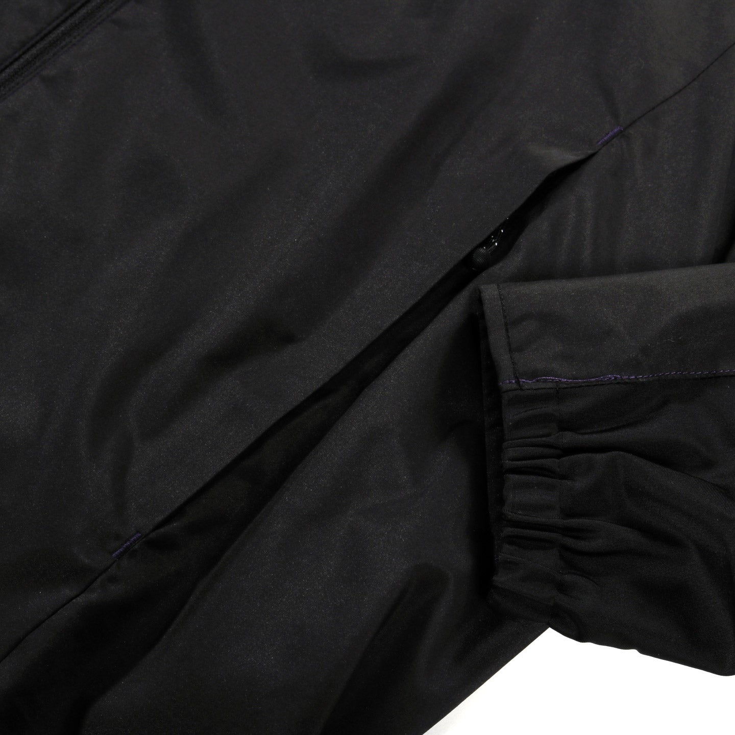 NEEDLES SPORTSWEAR S.B. JACKET POLY BRUSHED TAFFETA BLACK