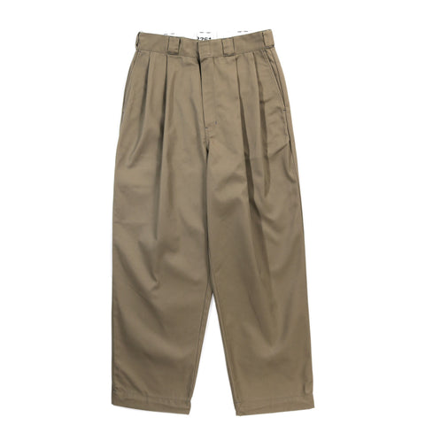 N.HOOLYWOOD 2261-CP40 DICKIES PLEATED PANTS KHAKI