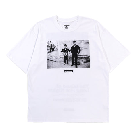 NEIGHBORHOOD OSAMU NAGAHAMA TEE 1 WHITE