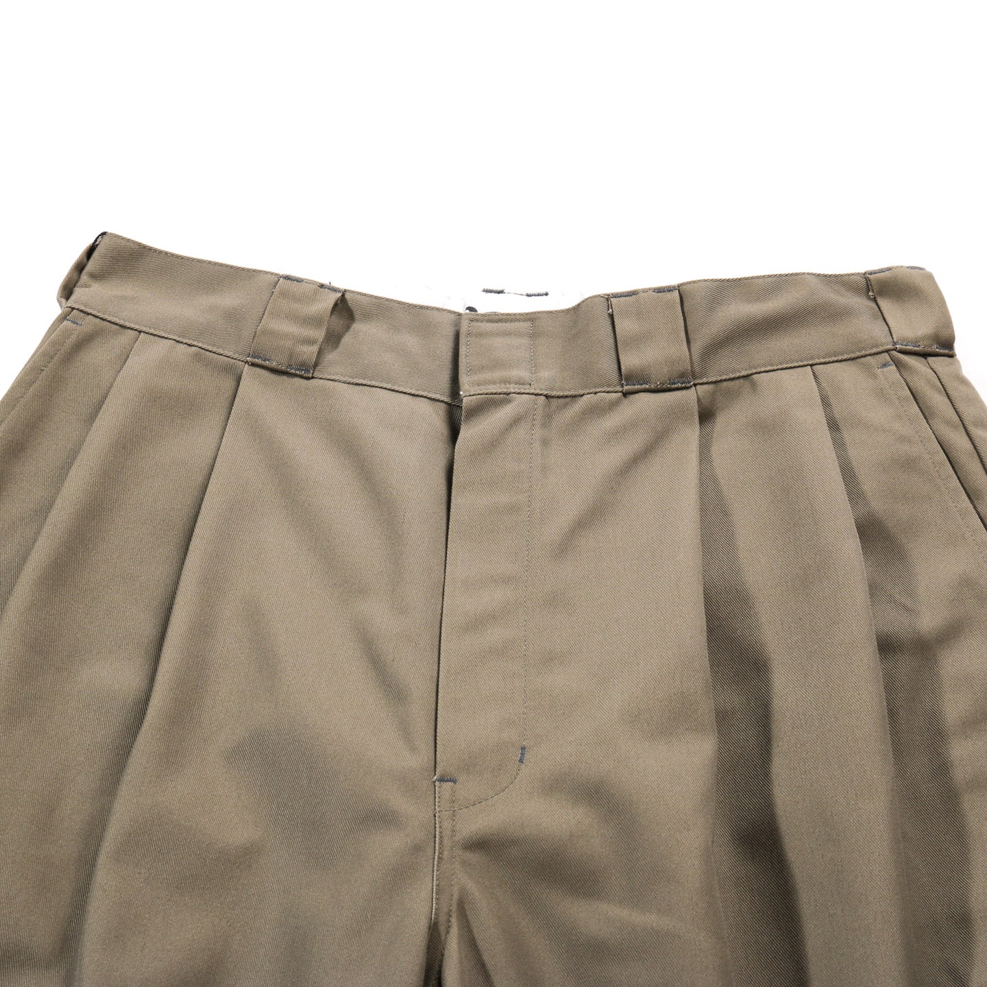 N.HOOLYWOOD 2261-CP40 DICKIES PLEATED PANTS KHAKI