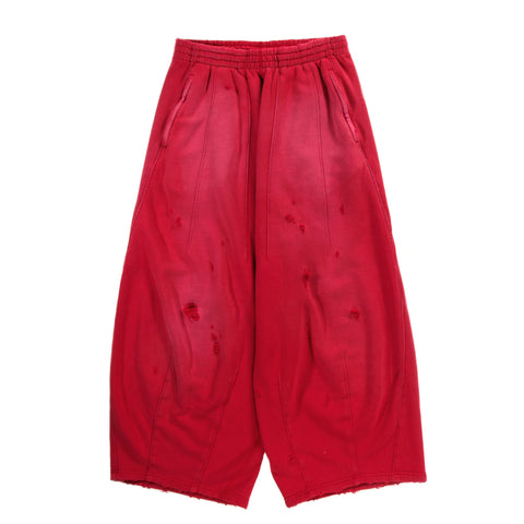 NEEDLES DARTS H.D. SWEATPANT FRENCH TERRY RED