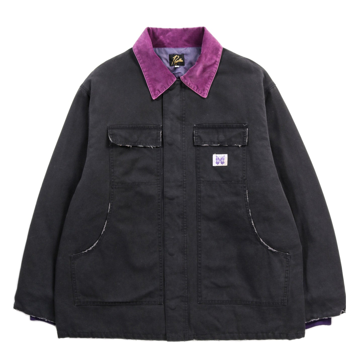 NEEDLES LUMBERJACK COAT BLACK