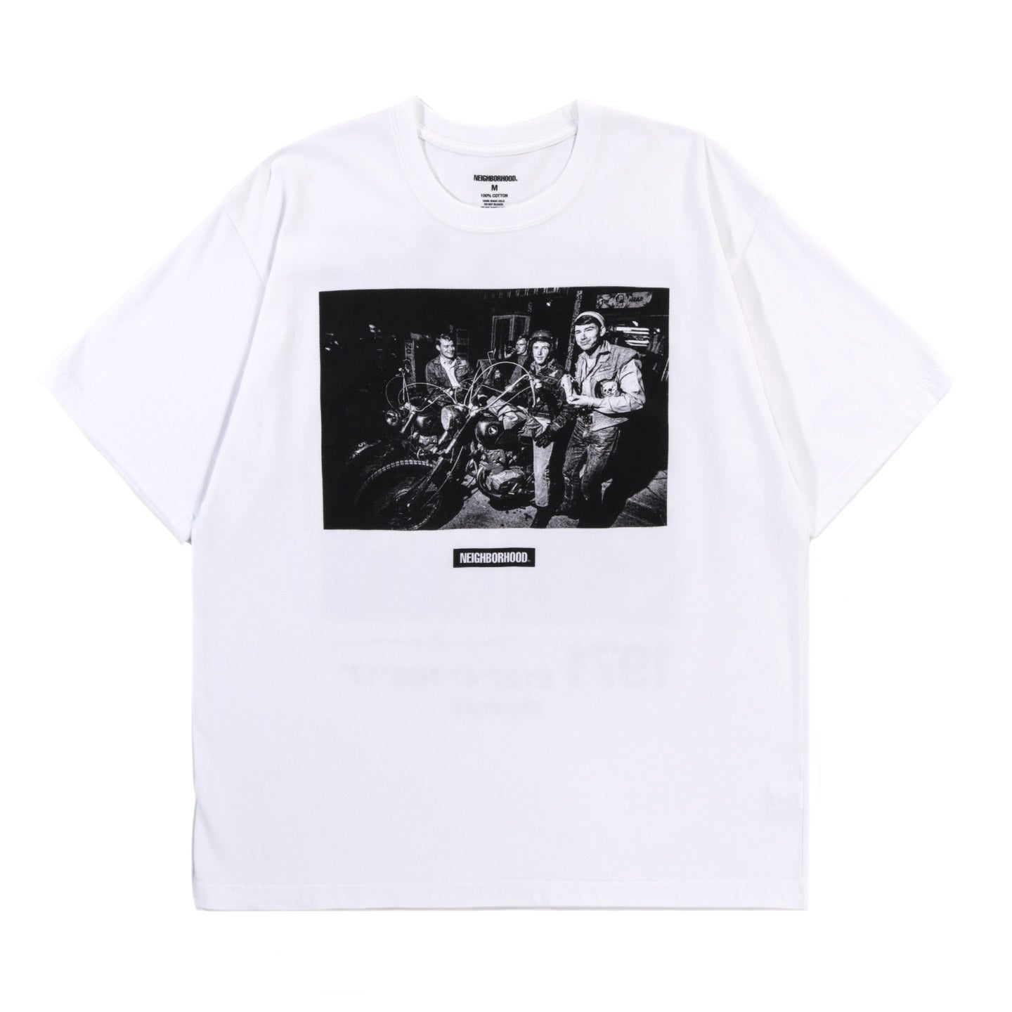 NEIGHBORHOOD OSAMU NAGAHAMA TEE 2 WHITE