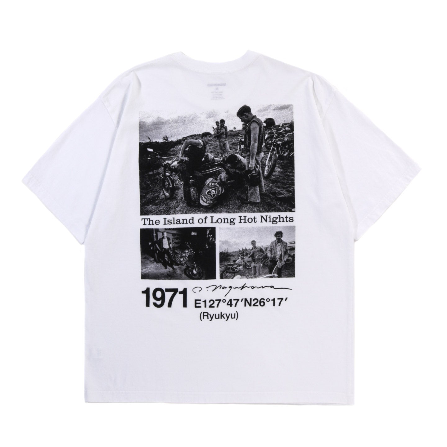 NEIGHBORHOOD OSAMU NAGAHAMA TEE 2 WHITE