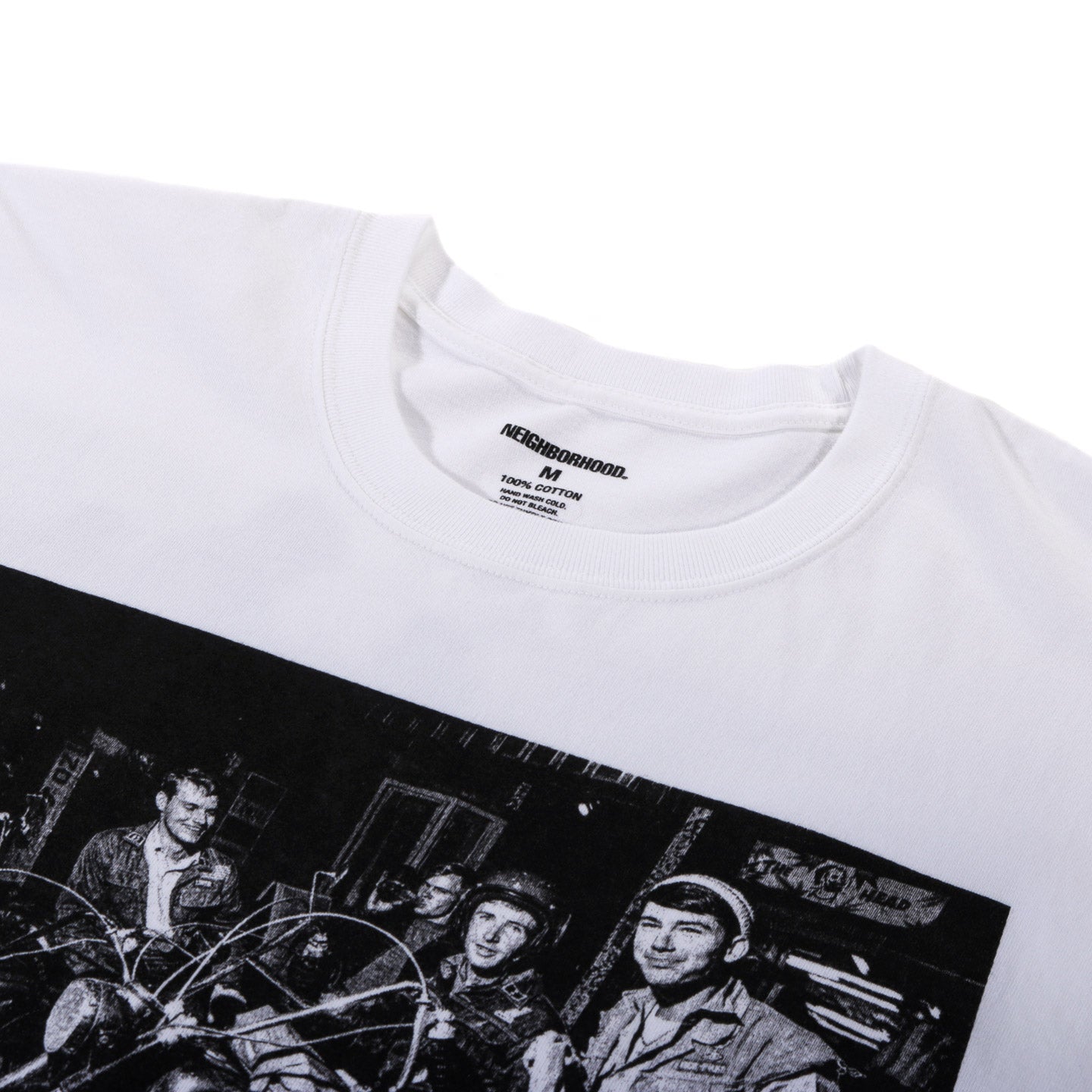 NEIGHBORHOOD OSAMU NAGAHAMA TEE 2 WHITE