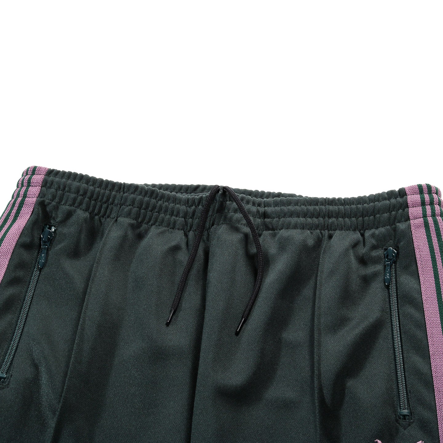 NEEDLES NARROW TRACK PANT POLY SMOOTH GREEN