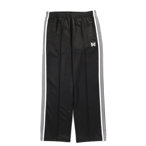 NEEDLES TRACK PANT POLY SMOOTH CHARCOAL
