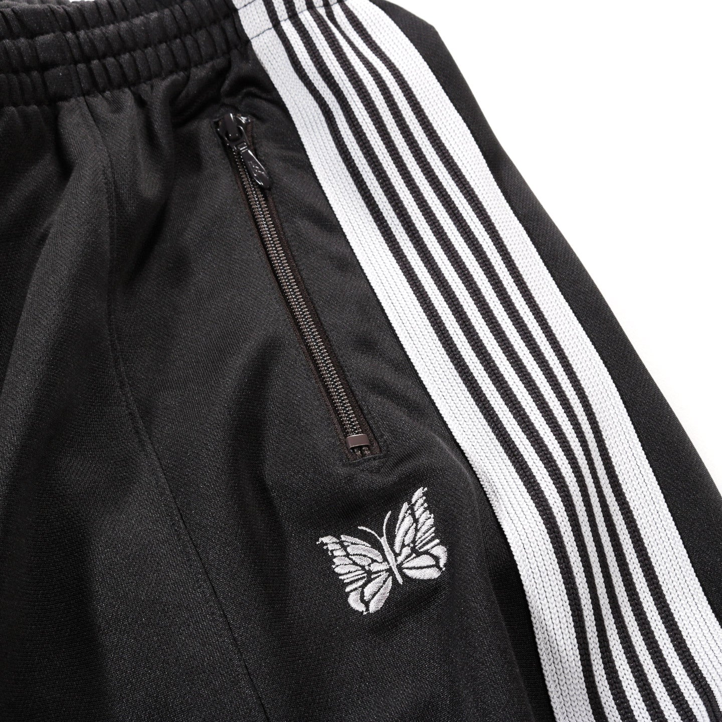 NEEDLES H.D. TRACK PANT POLY SMOOTH CHARCOAL