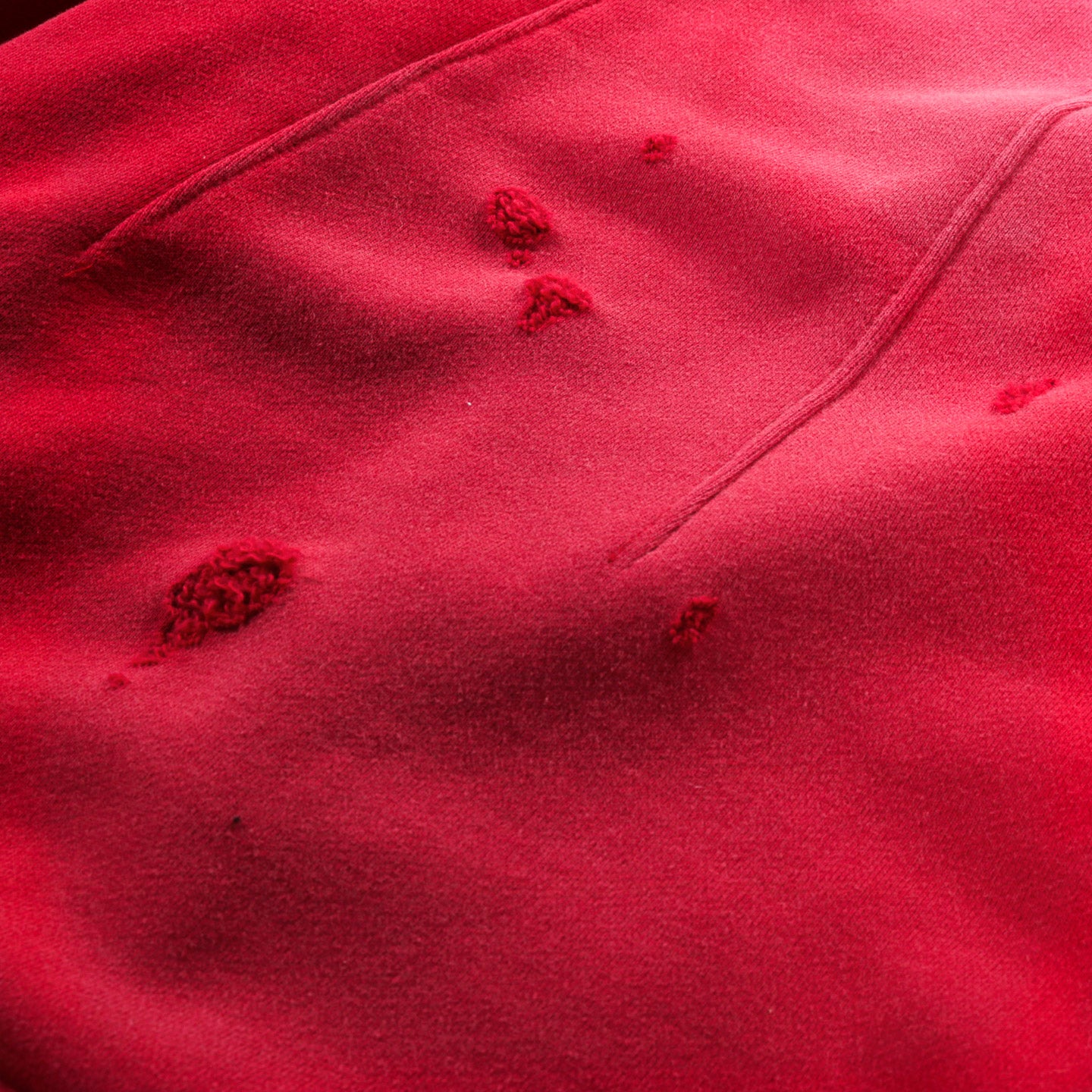 NEEDLES DARTS H.D. SWEATPANT FRENCH TERRY RED