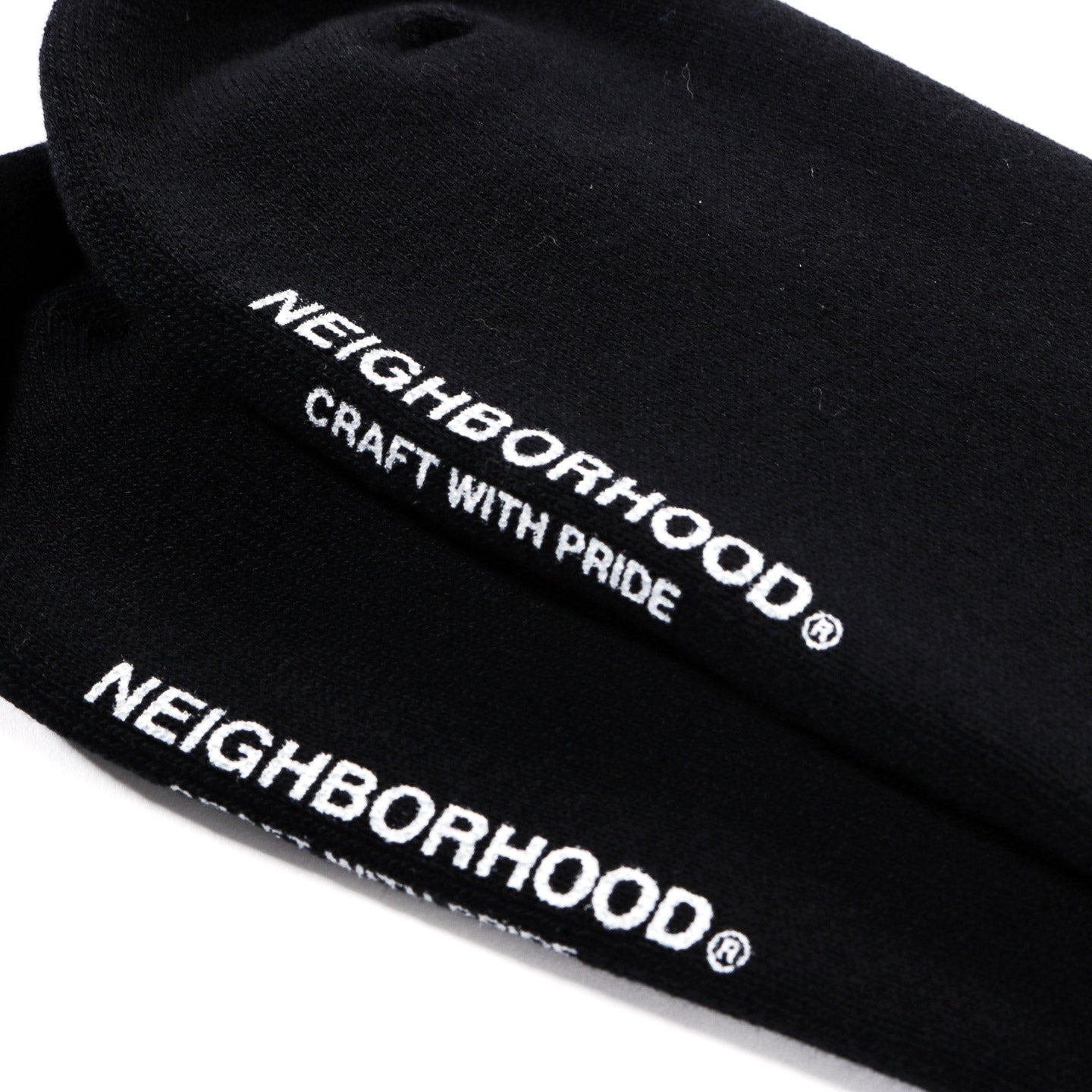 NEIGHBORHOOD PLAIN SOCKS BLACK