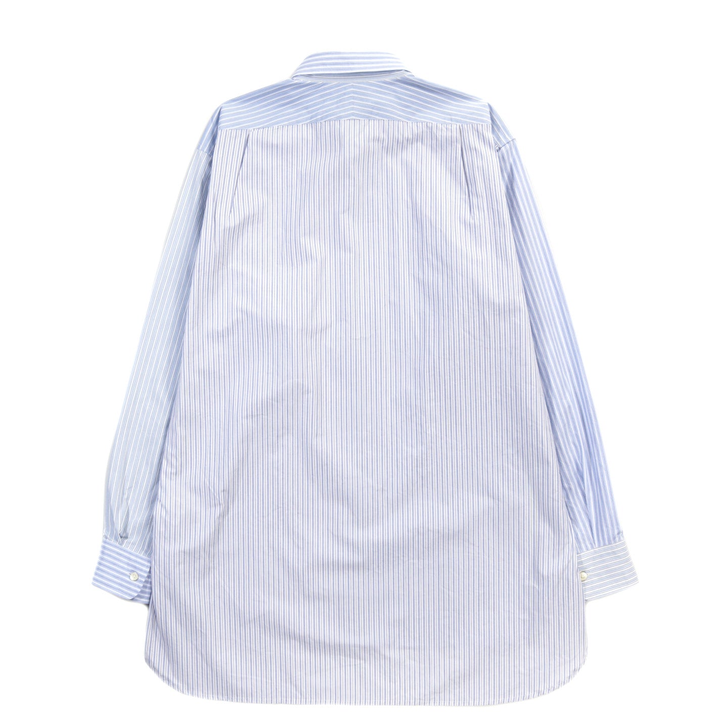NEEDLES COMBO TAB COLLAR SHIRT COTTON TYPEWRITER STRIPE