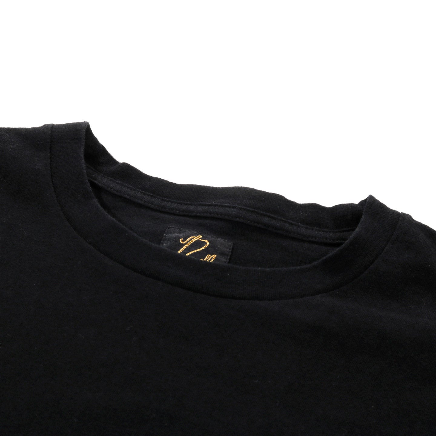 NEEDLES S/S POCKET TEE COTTON JERSEY BLACK