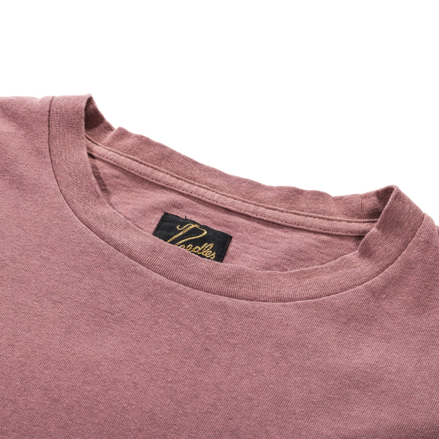 NEEDLES S/S POCKET TEE COTTON JERSEY SALMON