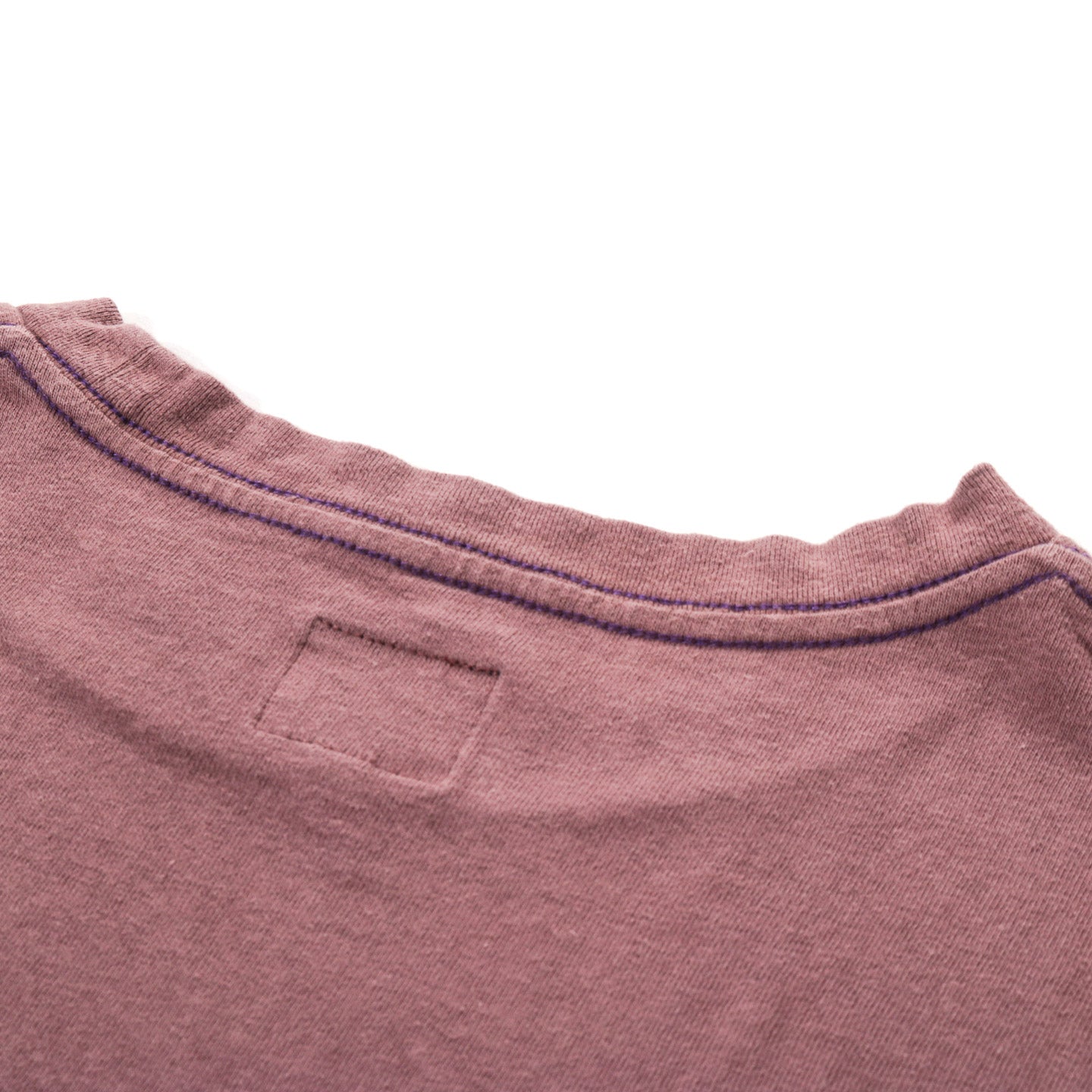 NEEDLES S/S POCKET TEE COTTON JERSEY SALMON