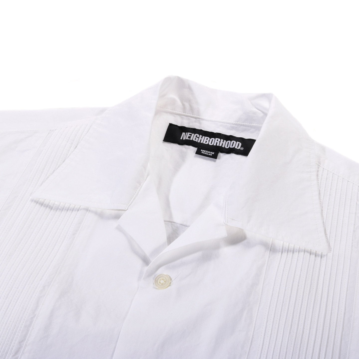 NEIGHBORHOOD GUAYABERA SHIRT WHITE