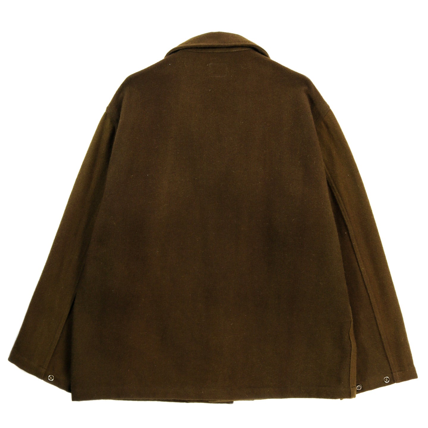 NEEDLES FIELD JACKET WOOL UNEVEN DYE OLIVE