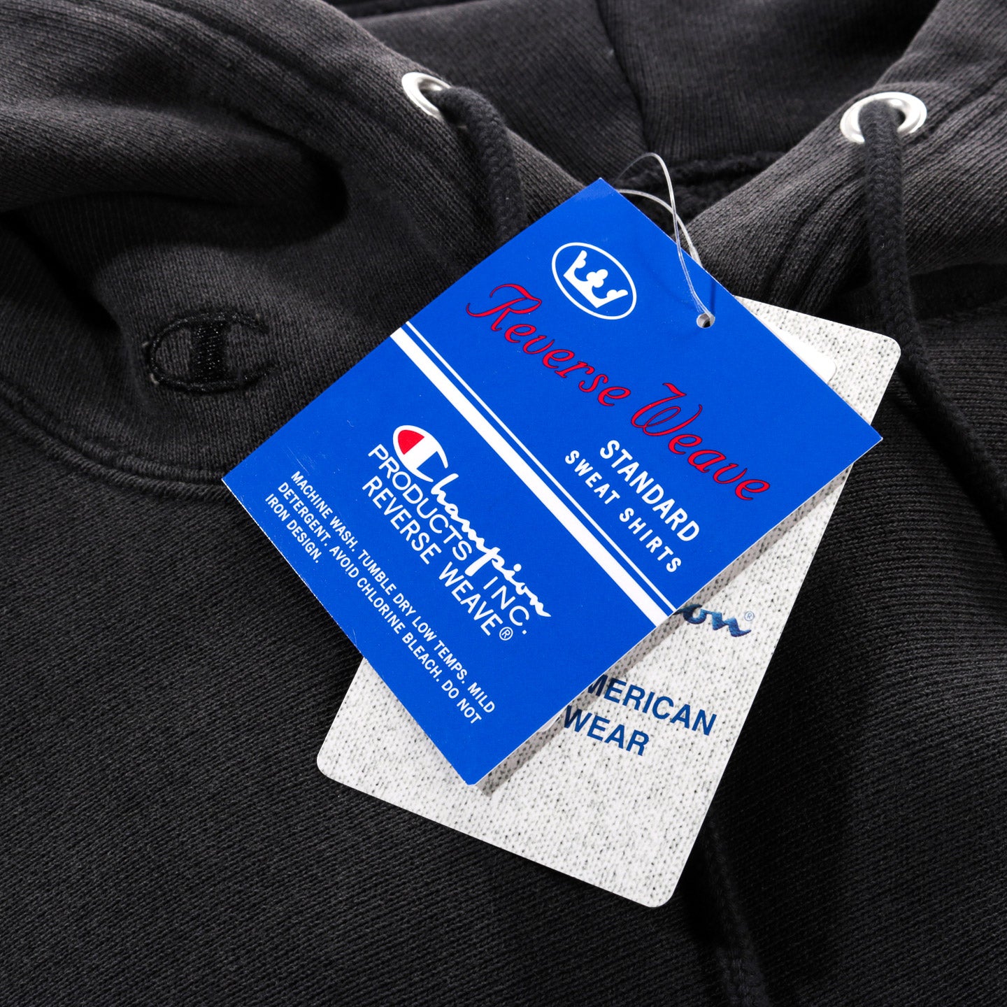 N.HOOLYWOOD C8-C128 CHAMPION PULLOVER HOODIE CHARCOAL