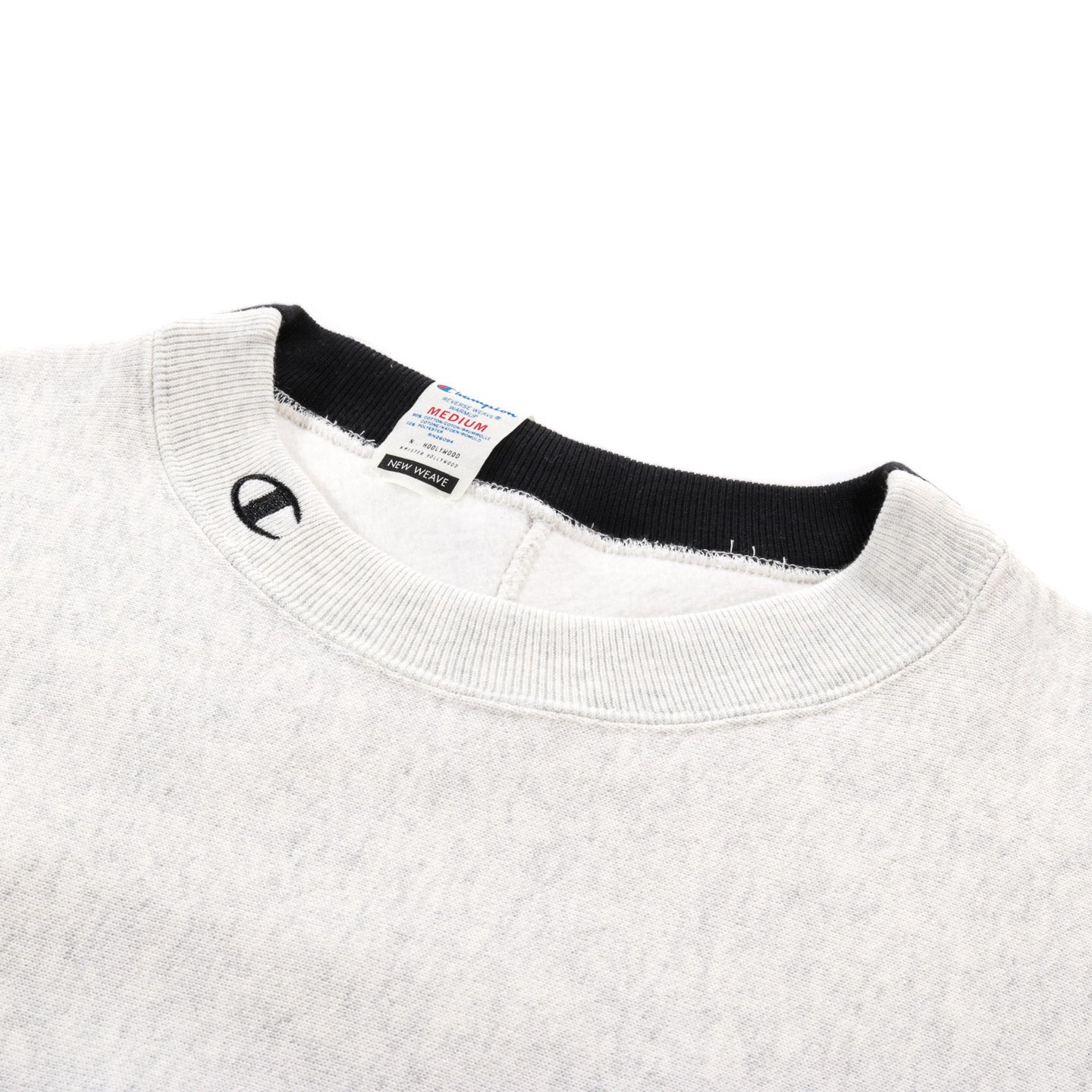 N.HOOLYWOOD C8-C042 CHAMPION CREWNECK SWEATSHIRT OATMEAL