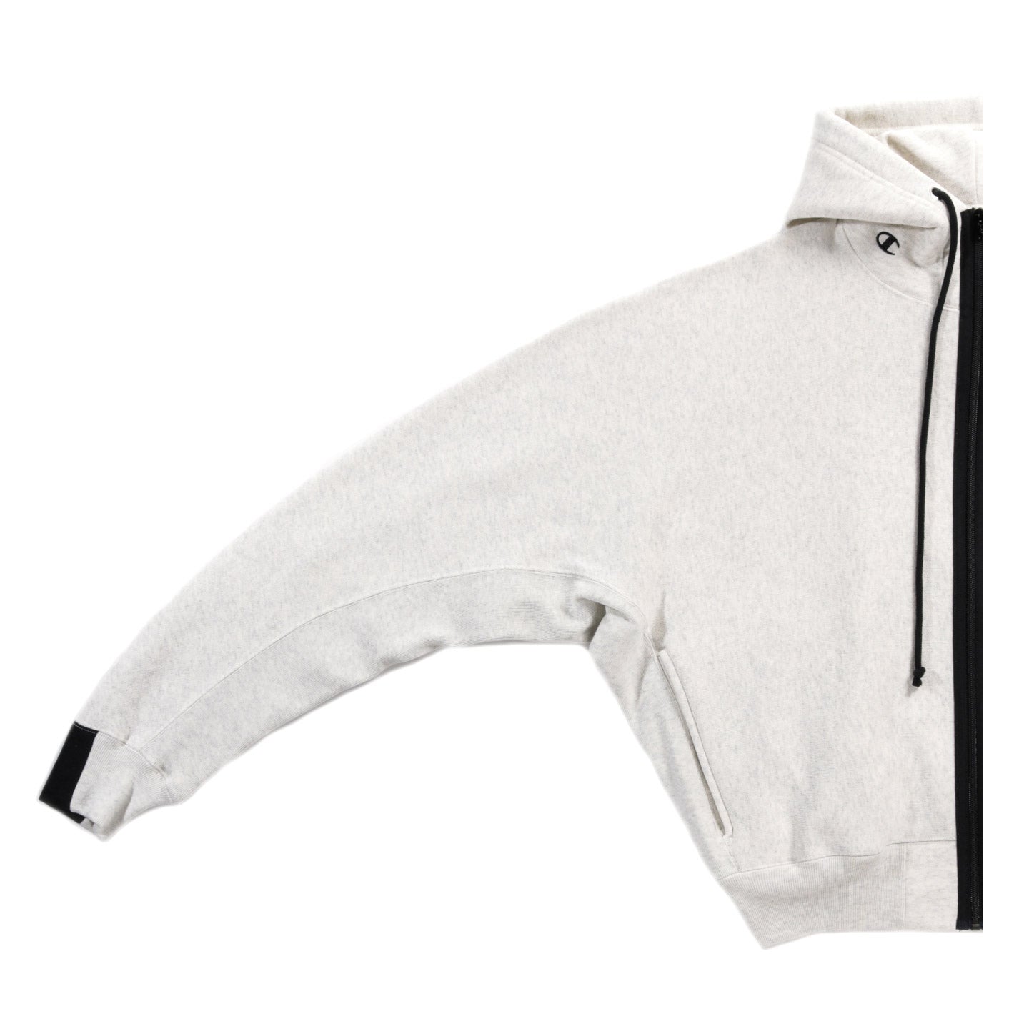 N.HOOLYWOOD C8-C127 CHAMPION ZIP UP HOODIE OATMEAL