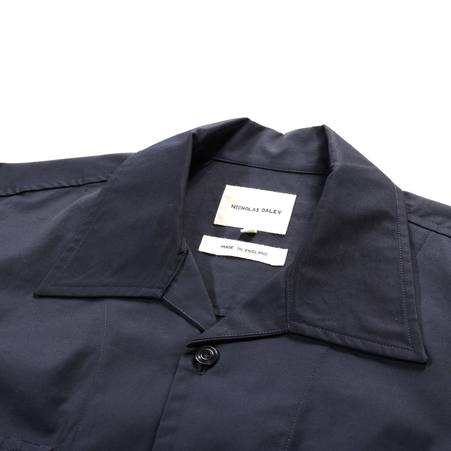 NICHOLAS DALEY CLASSIC TWO POCKET SHIRT NAVY