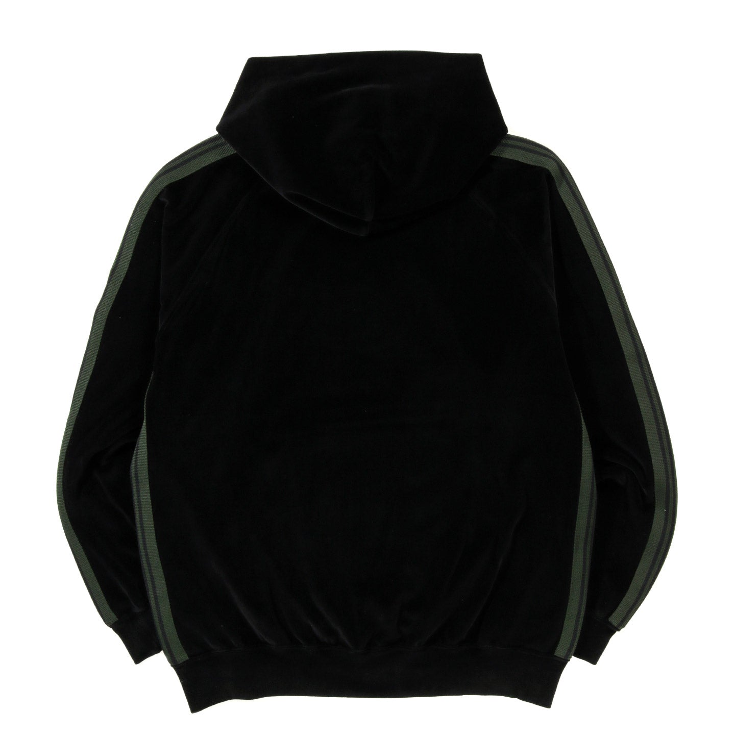 NEEDLES TRACK HOODY VELOUR BLACK