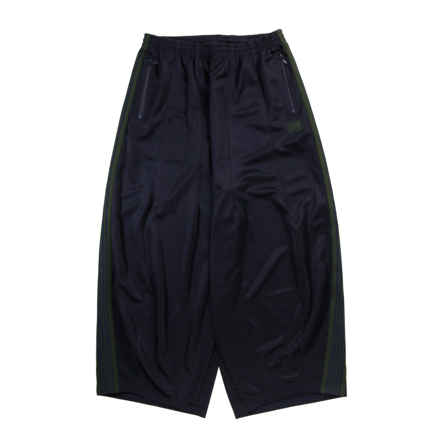 NEEDLES H.D. TRACK PANT POLY SMOOTH NAVY