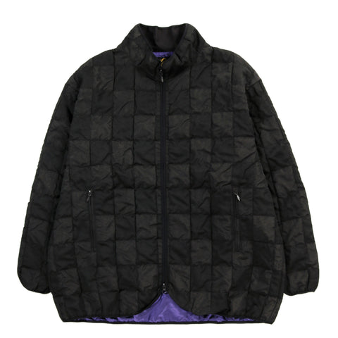 NEEDLES PIPING JACKET FRINGE JACQUARD / CHECKER BROWN