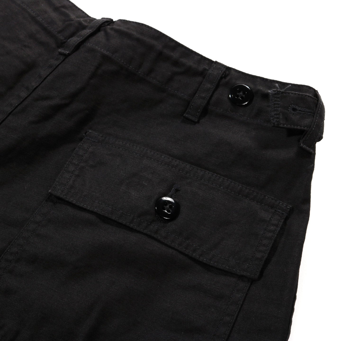NEEDLES H.D. FATIGUE PANT BLACK