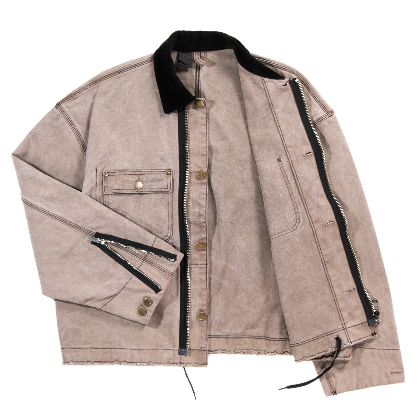 N.HOOLYWOOD 2252-BL71 WORK JACKET BROWN