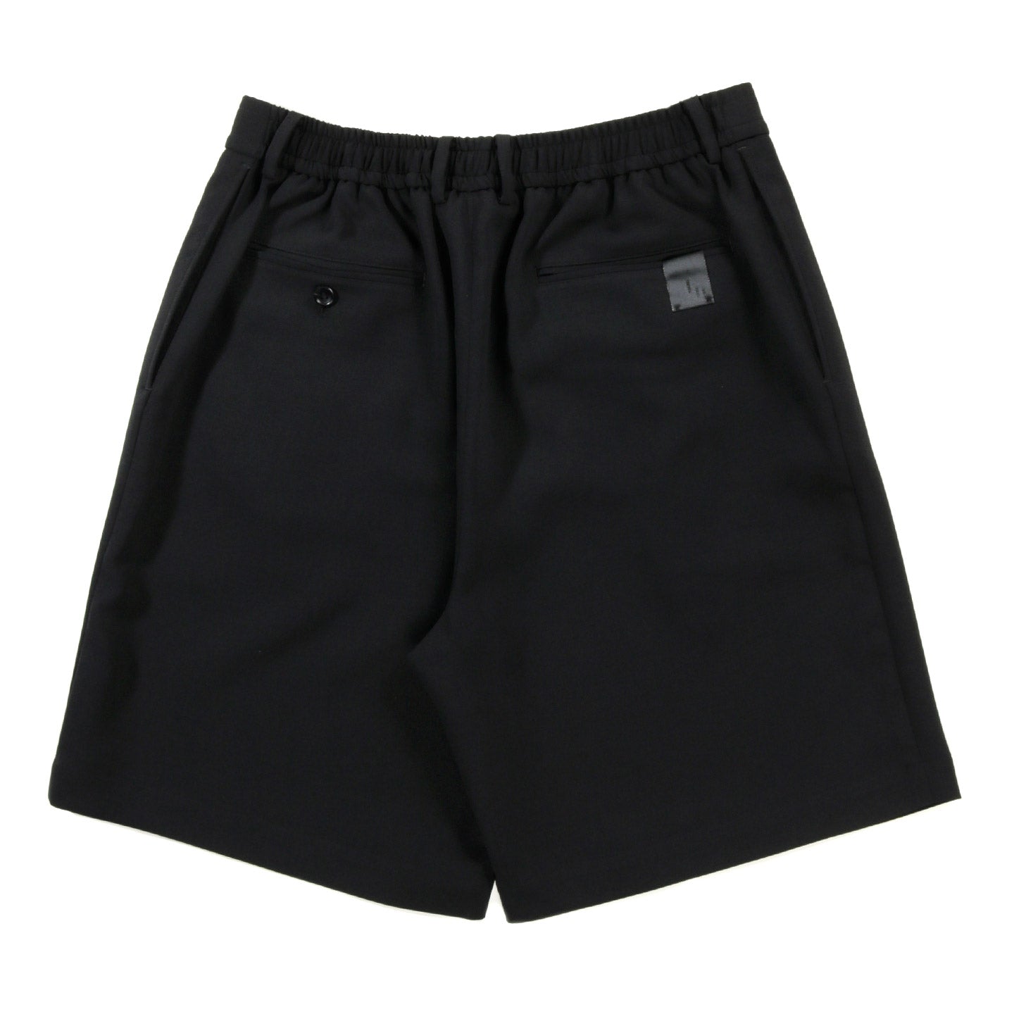 N.HOOLYWOOD 2251-PT51 PLEATED EASY SHORTS BLACK