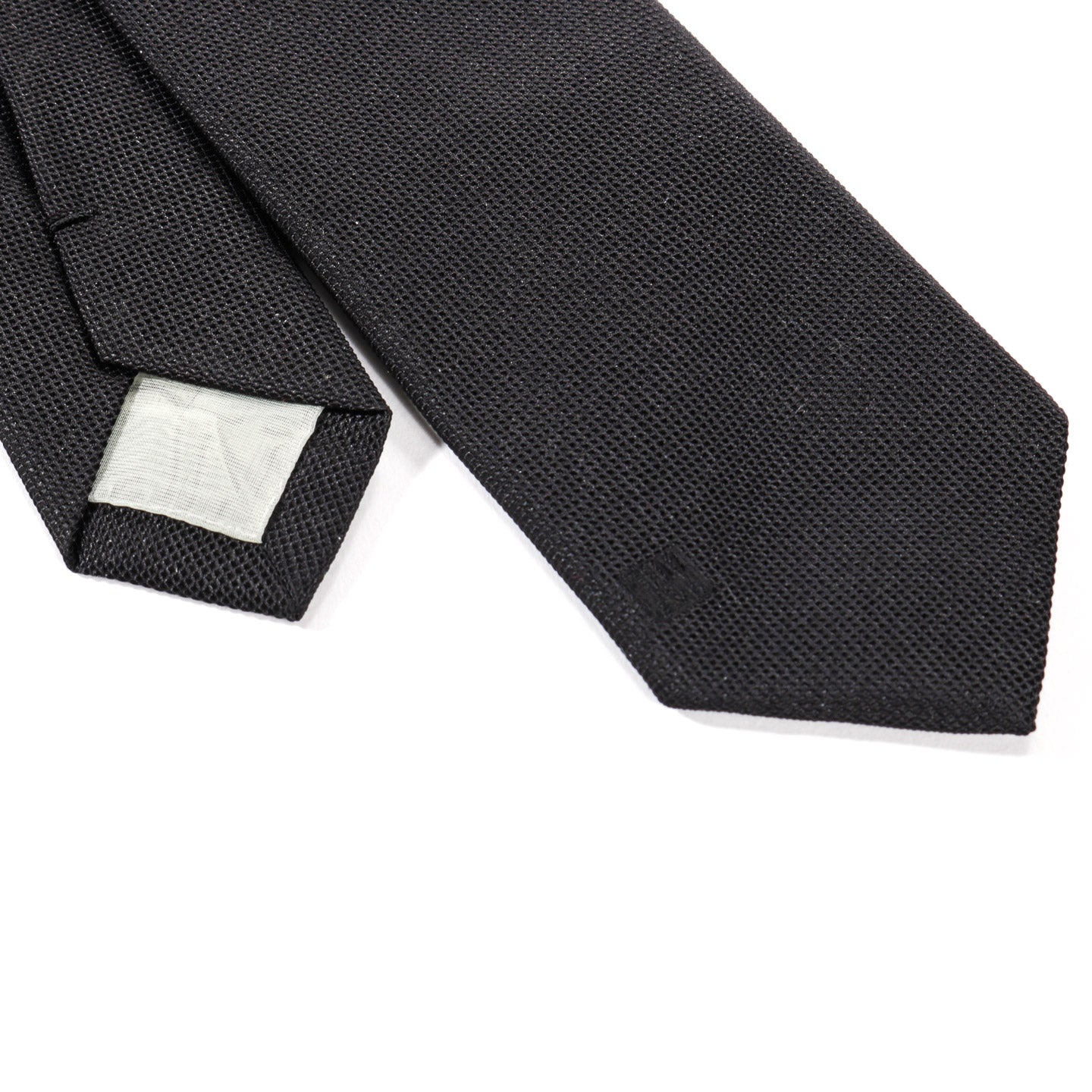 N.HOOLYWOOD AC28 SILK TIE BLACK