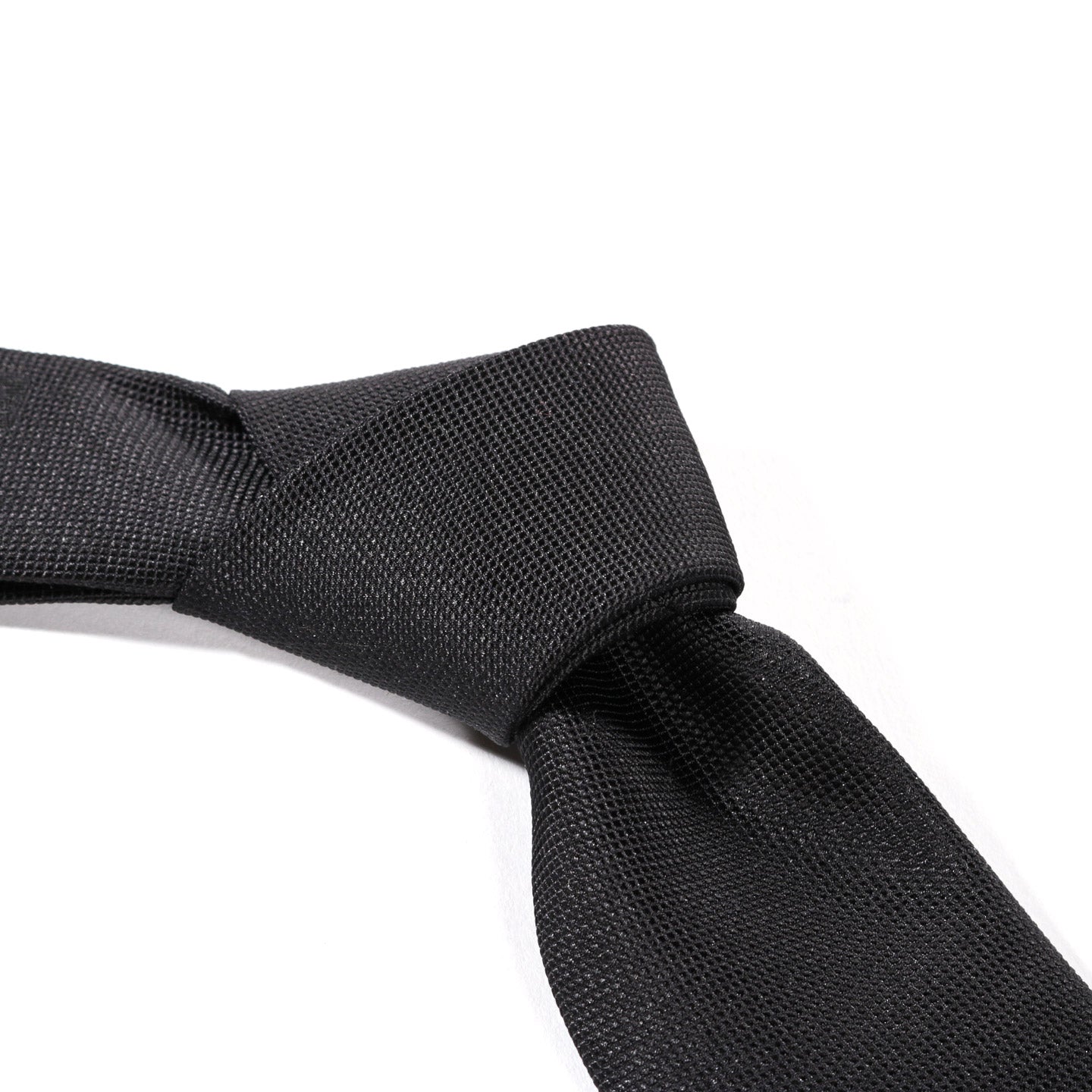 N.HOOLYWOOD AC28 SILK TIE BLACK