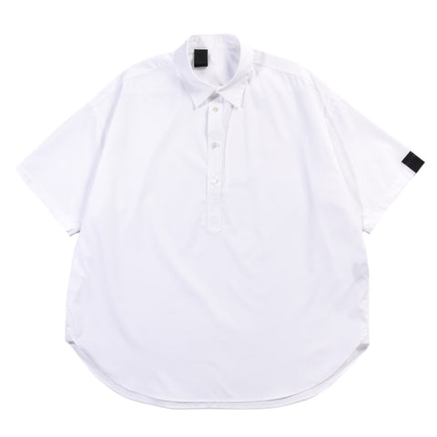 N.HOOLYWOOD 2261-SH54 BIG POPOVER SHORTSLEEVE SHIRT WHITE