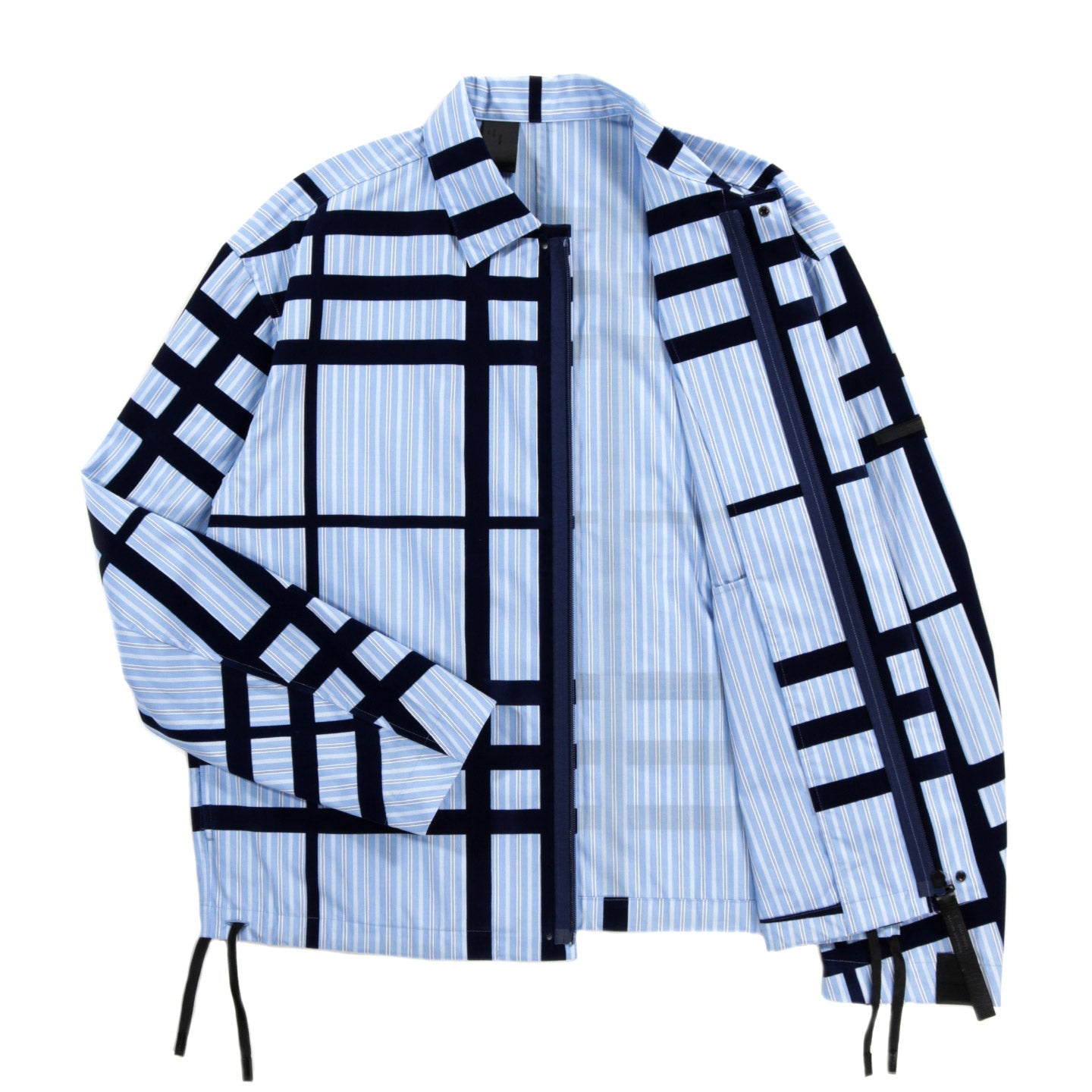 N.HOOLYWOOD 2252-SH25 SHIRT BLOUSON NAVY CHECK