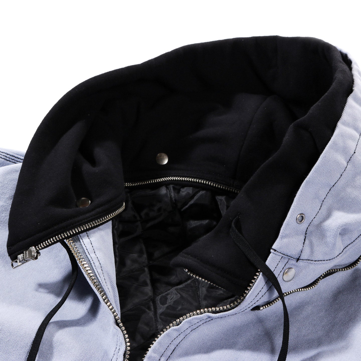 N.HOOLYWOOD 2252-BL70 HOODED WORK JACKET BLUE