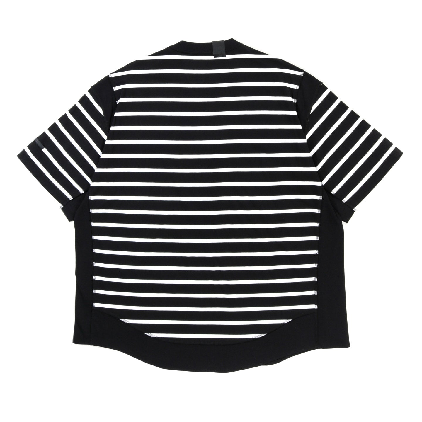 N.HOOLYWOOD 2251-CS53 BORDER STRIPE OVERSIZED T-SHIRT BLACK